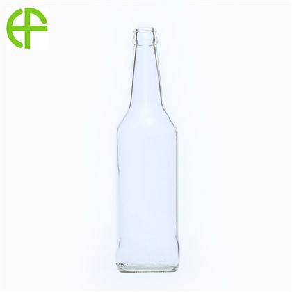 500 ml hvid ordløs bjørneølflaske
